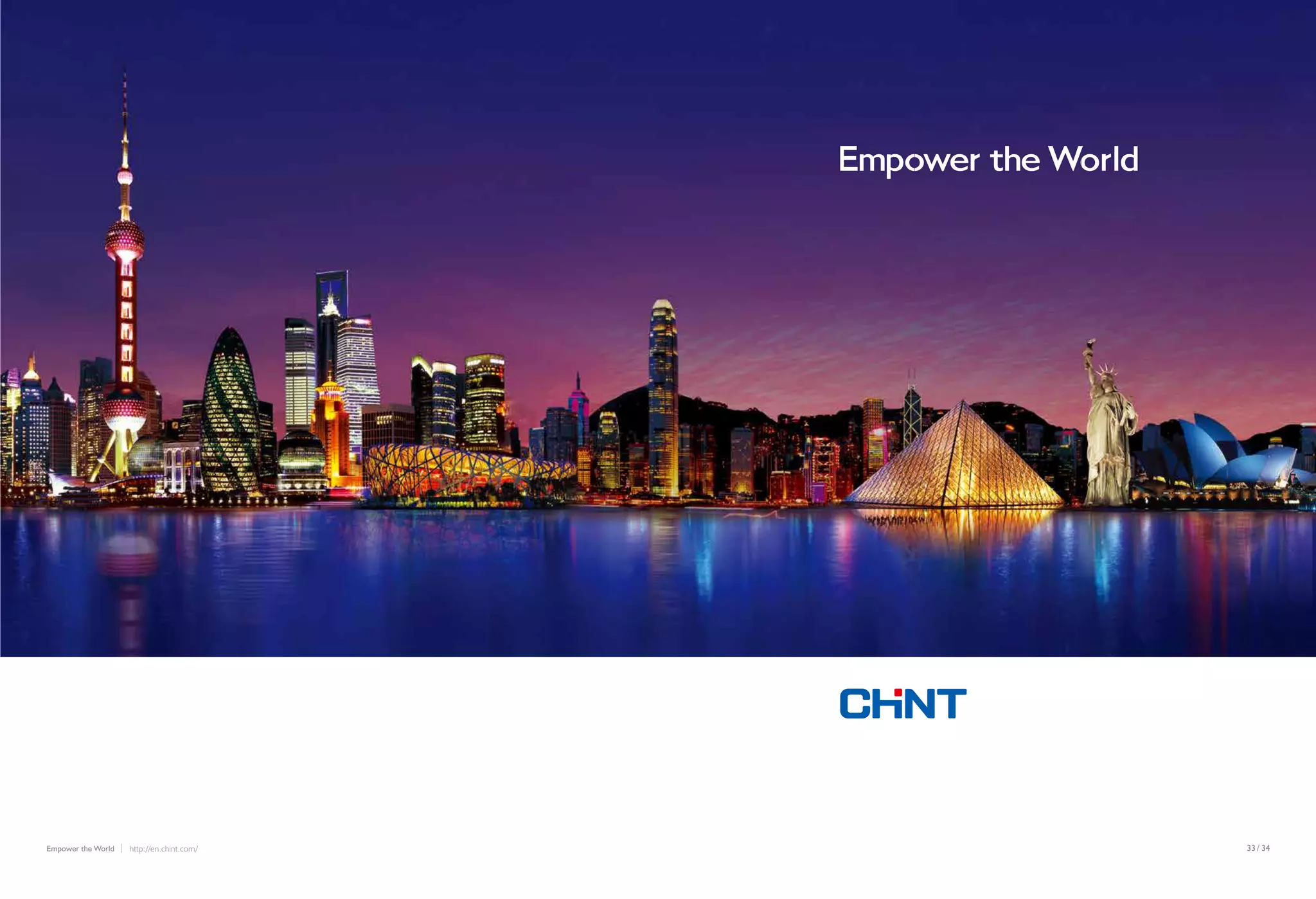 /33 34http://en.chint.com/Empower the World
 