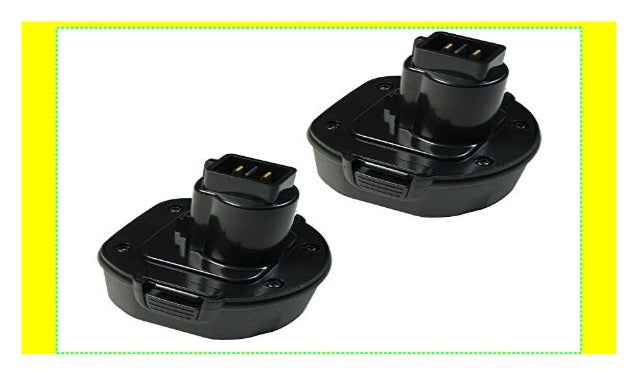 2x AKKU für Dewalt 9,6V 3000mAh Ni-Mh ersetzt 246536 A9251 DE9036 DE9061