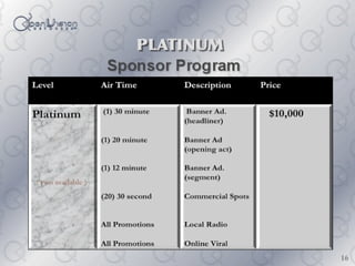 OVN Live concert ads