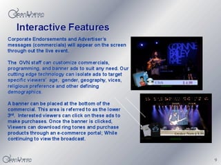 OVN Live concert ads