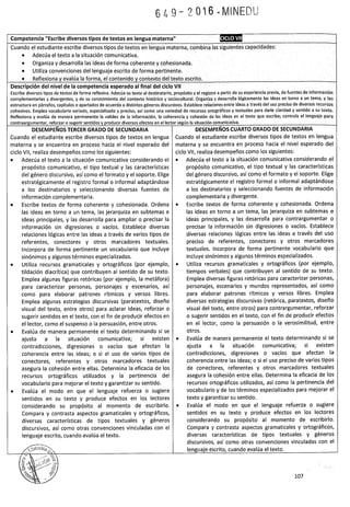 PROGRAMA CURRICULAR DE EDUCACIÓN SECUNDARIA 2017