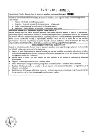 PROGRAMA CURRICULAR DE EDUCACIÓN SECUNDARIA 2017