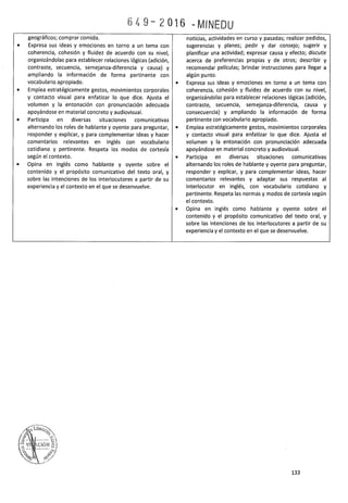 PROGRAMA CURRICULAR DE EDUCACIÓN SECUNDARIA 2017