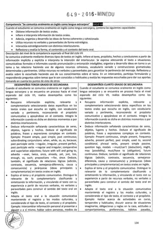 PROGRAMA CURRICULAR DE EDUCACIÓN SECUNDARIA 2017