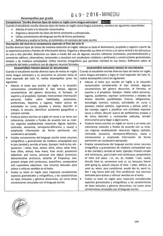 PROGRAMA CURRICULAR DE EDUCACIÓN SECUNDARIA 2017