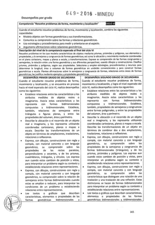 PROGRAMA CURRICULAR DE EDUCACIÓN SECUNDARIA 2017