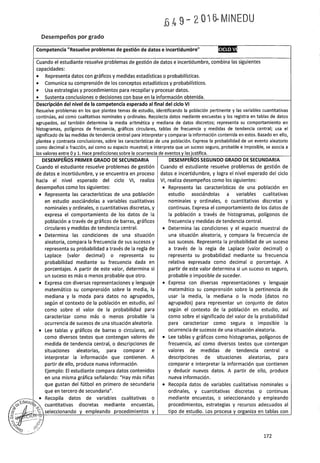 PROGRAMA CURRICULAR DE EDUCACIÓN SECUNDARIA 2017