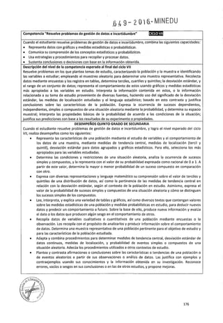 PROGRAMA CURRICULAR DE EDUCACIÓN SECUNDARIA 2017