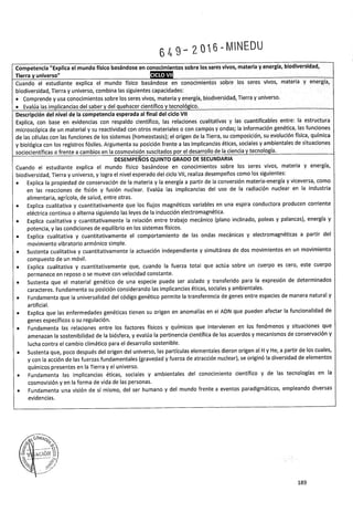 PROGRAMA CURRICULAR DE EDUCACIÓN SECUNDARIA 2017