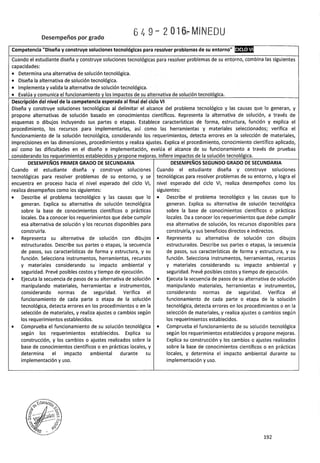 PROGRAMA CURRICULAR DE EDUCACIÓN SECUNDARIA 2017