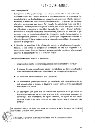 PROGRAMA CURRICULAR DE EDUCACIÓN SECUNDARIA 2017