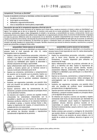 PROGRAMA CURRICULAR DE EDUCACIÓN SECUNDARIA 2017