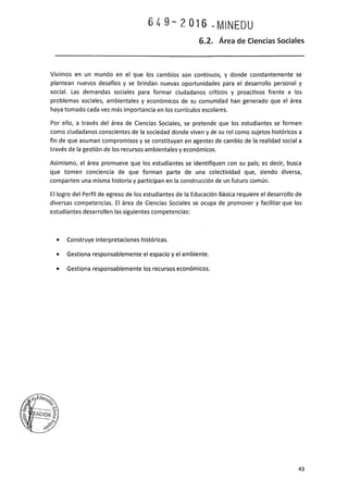 PROGRAMA CURRICULAR DE EDUCACIÓN SECUNDARIA 2017