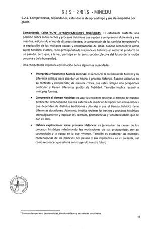 PROGRAMA CURRICULAR DE EDUCACIÓN SECUNDARIA 2017