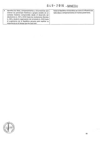 PROGRAMA CURRICULAR DE EDUCACIÓN SECUNDARIA 2017