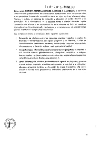 PROGRAMA CURRICULAR DE EDUCACIÓN SECUNDARIA 2017