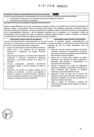 PROGRAMA CURRICULAR DE EDUCACIÓN SECUNDARIA 2017