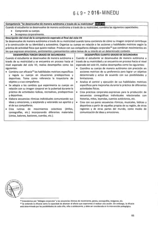 PROGRAMA CURRICULAR DE EDUCACIÓN SECUNDARIA 2017