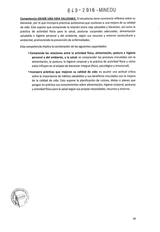 PROGRAMA CURRICULAR DE EDUCACIÓN SECUNDARIA 2017