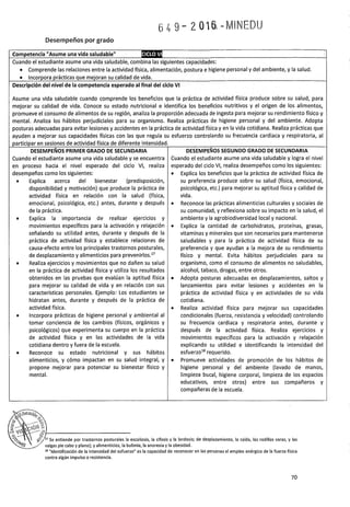 PROGRAMA CURRICULAR DE EDUCACIÓN SECUNDARIA 2017