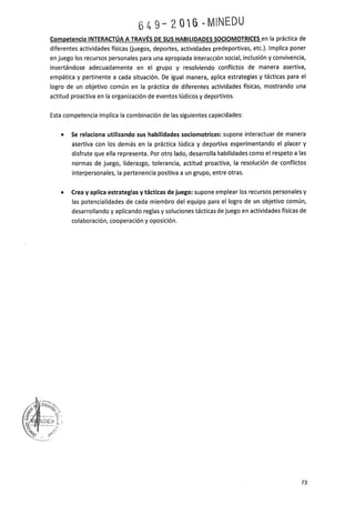 PROGRAMA CURRICULAR DE EDUCACIÓN SECUNDARIA 2017