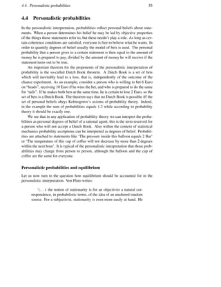 Personal Probability interpretation_of_probability | PDF