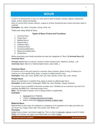 Grammer complete Notes | PDF