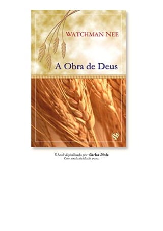 E-book digitalizado por: Carlos Diniz
Com exclusividade para:
 
