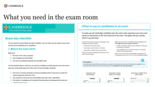 What you need in the exam room
 