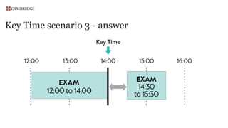 Key Time scenario 3 - answer
 