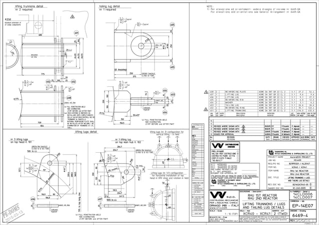Lifting Plan for INSTALLATION XCR40 & XCR41 by using Crawler Crane ...