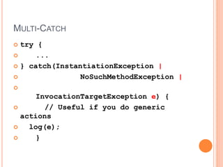Java New Features | PPTX