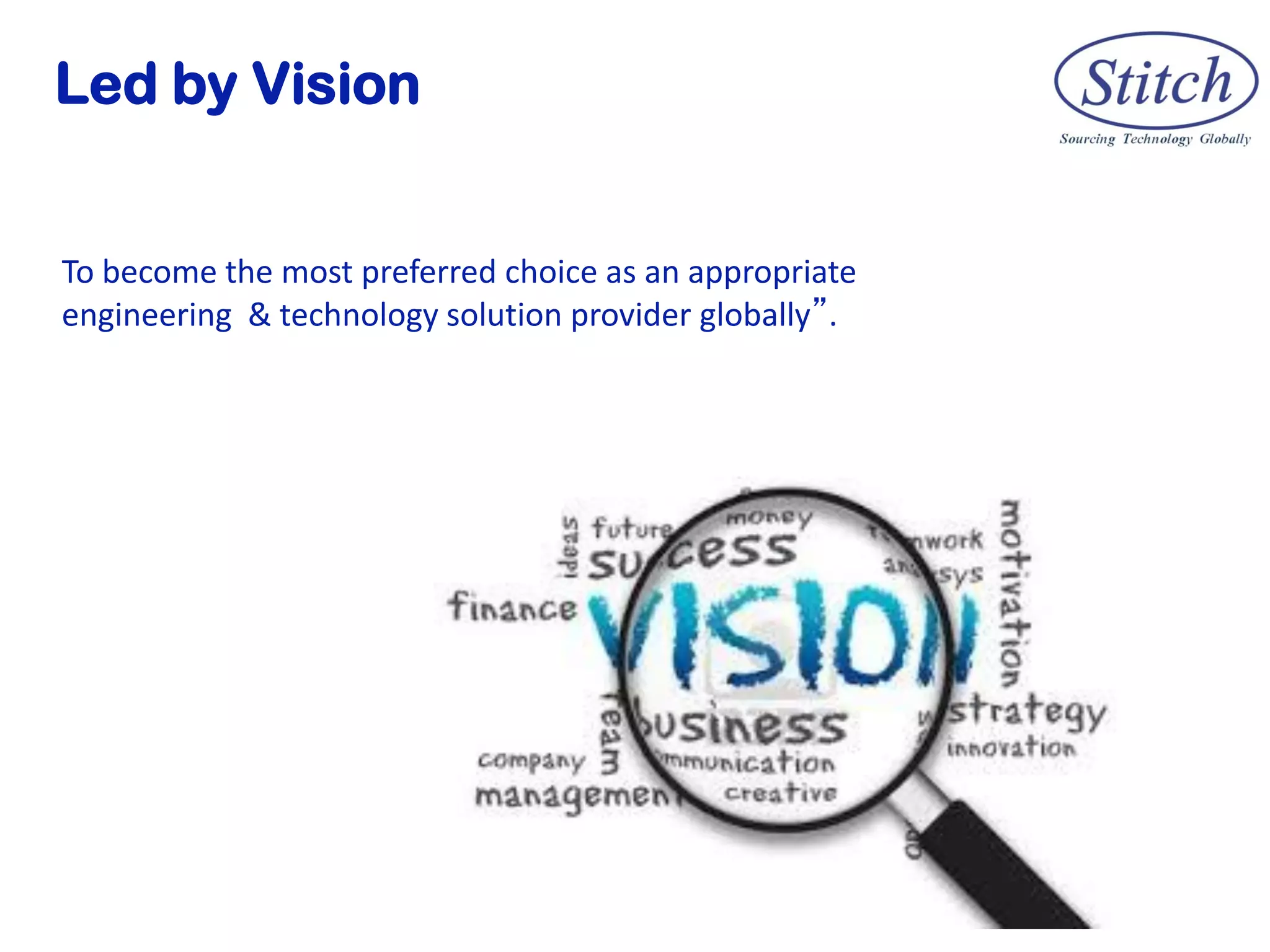 Stitch Profile PDF Manufacturing Industry Industries