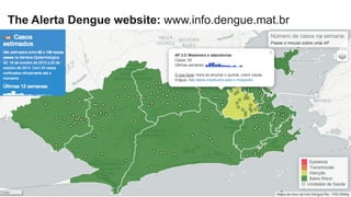 The Alerta Dengue website: www.info.dengue.mat.br
 