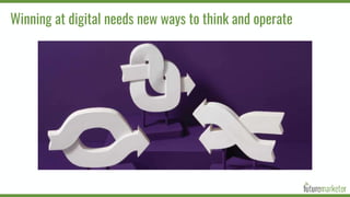 Winning at digital needs new ways to think and operate
 