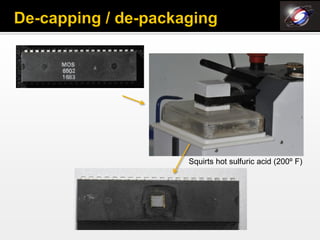 Squirts hot sulfuric acid (200º F)
 