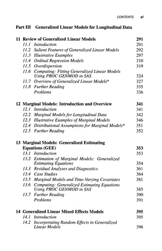 Applied Longitudinal Analysis 2nd Edition | PDF