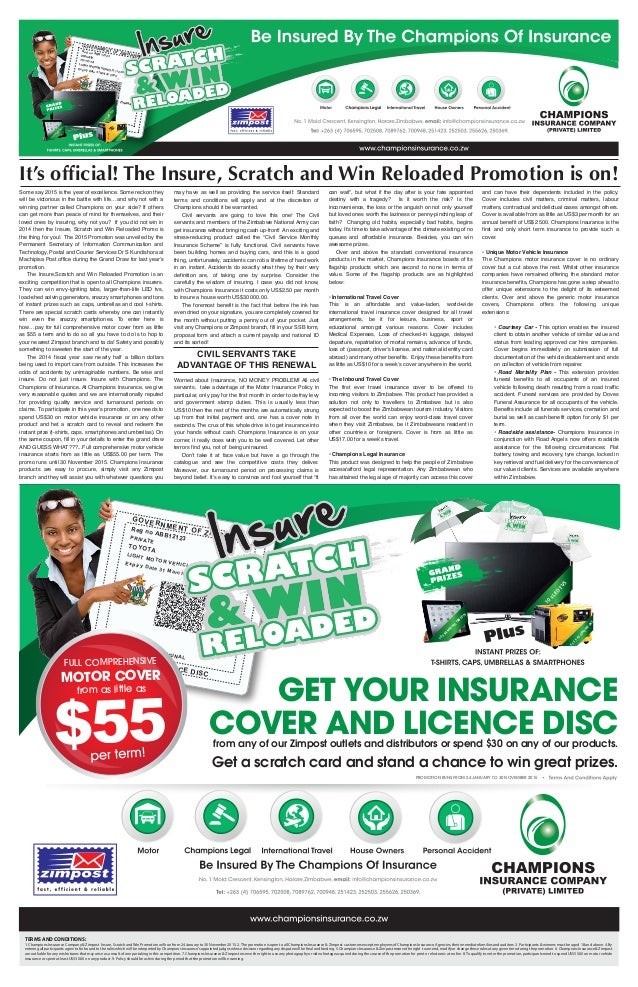 Champions Insurance second to none