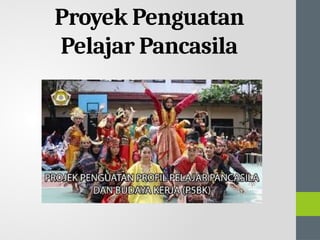 Proyek Penguatan
Pelajar Pancasila
 