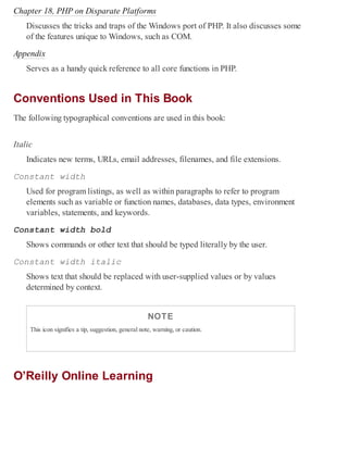 Get Programming PHP 4th Edition Peter Macintyre free all chapters | PDF