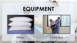 EQUIPMENT
Pillows Safety Belt
 