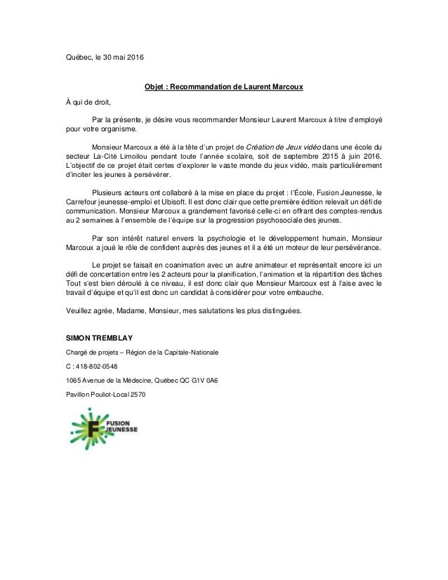 Lettre recommandation_Laurent Marcoux