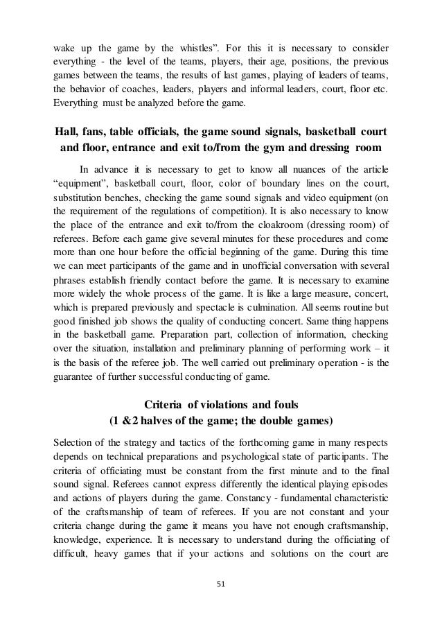 652.game management manual for the beginners in basketball officiatin…