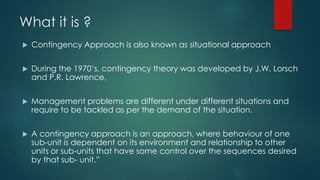contingency | PPTX