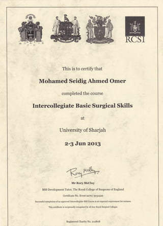 Bss Course Basic Surgical Skills | PDF
