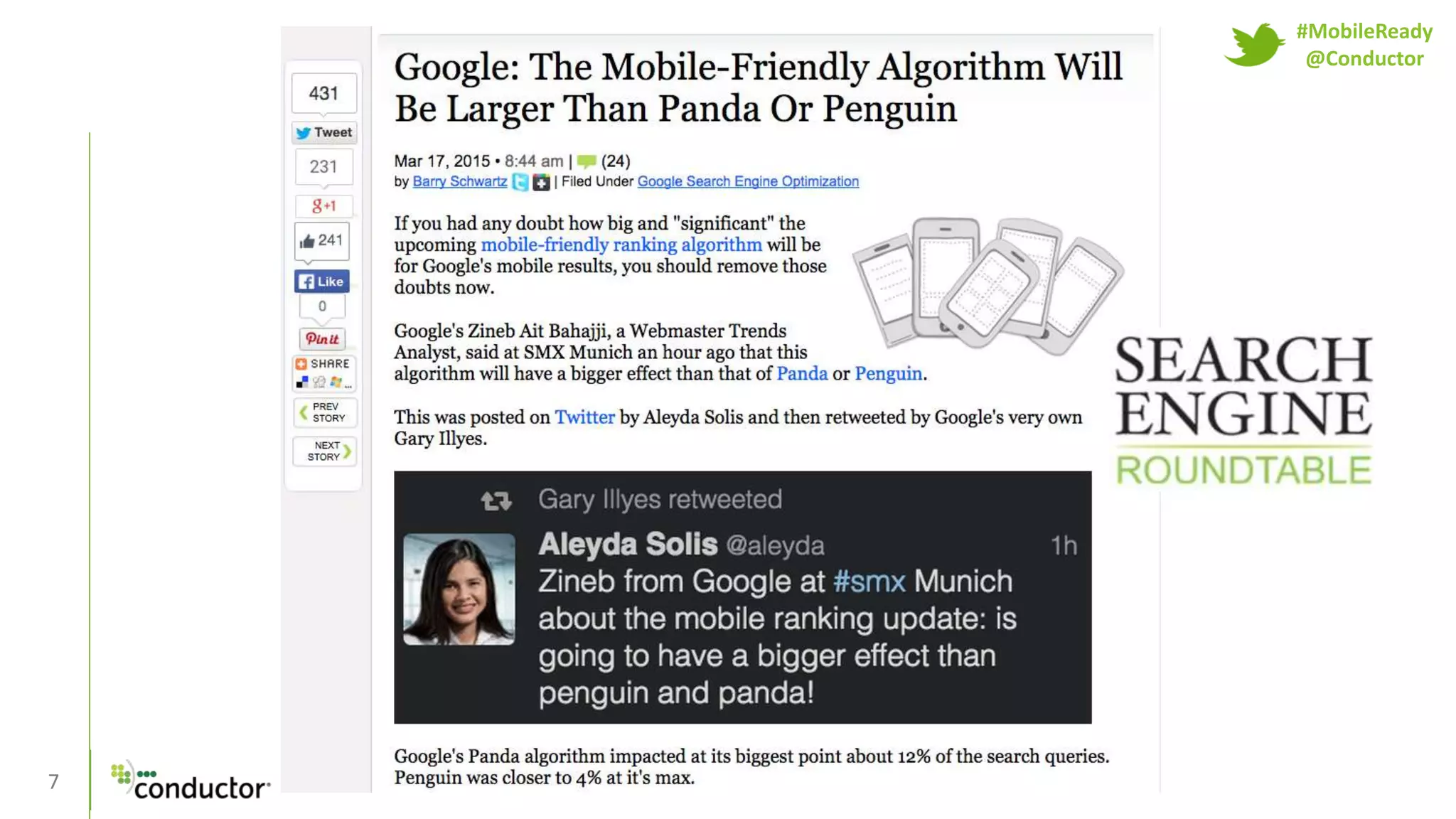 7
#MobileReady
@Conductor
 