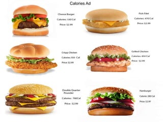 Nostalgic Ad
11
Calories Ad
 