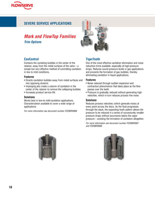 Flowserve Control Valve Product Overview | PDF