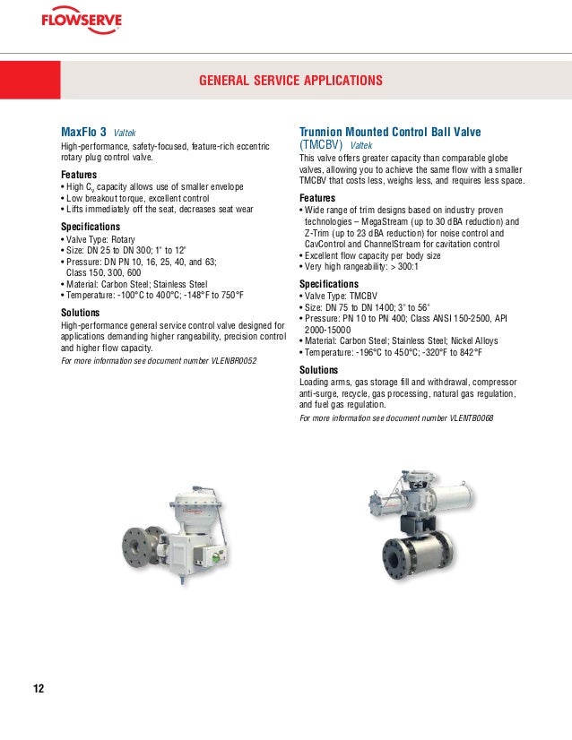 Flowserve Control Valve Product Overview