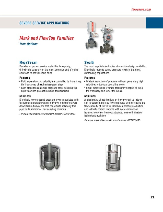 Flowserve Control Valve Product Overview
